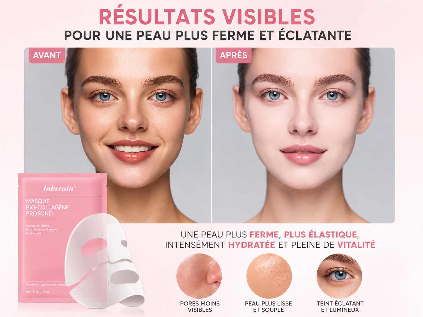 Masque Hydrogel Collagène Nuit