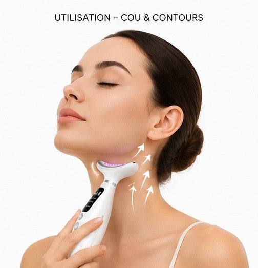 Soin Visage & Cou — EMS & Luminothérapie